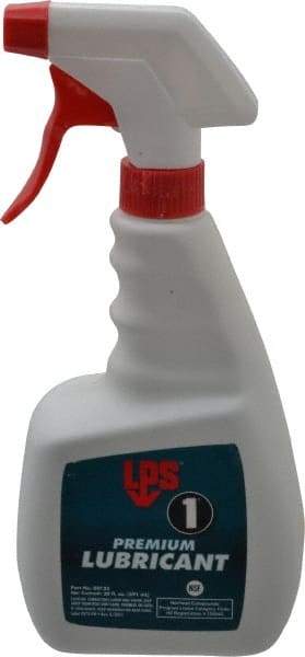 LPS - 22 oz Trigger Spray Bottle Dry Film Penetrant/Lubricant - Clear Yellow, Food Grade - Benchmark Tooling