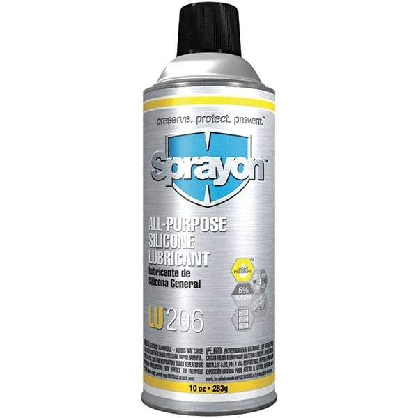 Sprayon - 16 oz Aerosol Silicone Penetrant/Lubricant - Clear, -50°F to 375°F - Benchmark Tooling