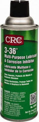 CRC - 11 oz Aerosol Nondrying Film Penetrant/Lubricant - Blue/Green & Clear, -50°F to 250°F, Food Grade - Benchmark Tooling