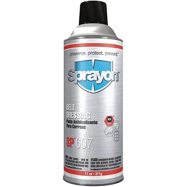 Sprayon - 16 Ounce Container Amber Aerosol, Belt and Conveyor Dressing - Food Grade - Benchmark Tooling