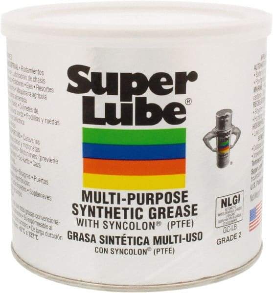 Synco Chemical - 400 g Can Synthetic General Purpose Grease - Translucent White, Food Grade, 450°F Max Temp, NLGIG 2, - Benchmark Tooling