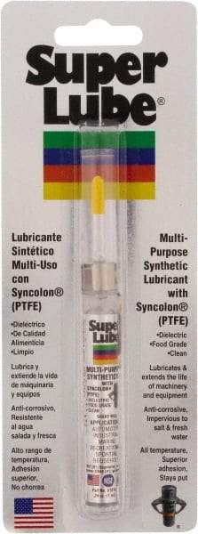 Synco Chemical - 0.24 oz Precision Oiler Synthetic Multi-Purpose Oil - -42.78 to 232.22°F, SAE 85W, ISO 150, 681.5 SUS at 40°C, Food Grade - Benchmark Tooling