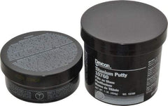 Devcon - 1 Lb Kit Gray Epoxy Resin Putty - 150°F (Wet), 350°F (Dry) Max Operating Temp, 16 hr Full Cure Time - Benchmark Tooling