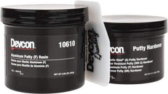 Devcon - 1 Lb Pail Two Part Epoxy - 60 min Working Time, 2,600 psi Shear Strength - Benchmark Tooling