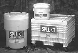 Brady SPC Sorbents - 174 Gal Capacity Universal Spill Kit - Mobile Spill Truck - Benchmark Tooling