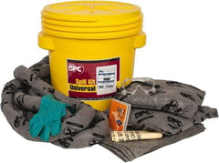 Brady SPC Sorbents - 15 Gal Capacity Universal Spill Kit - 20 Gal Polyethylene Lab Pack - Benchmark Tooling