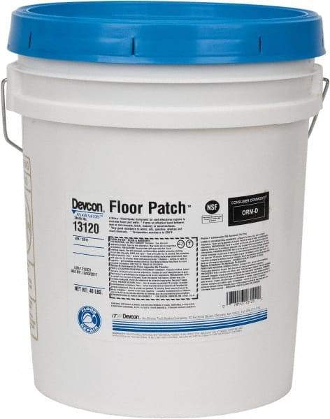 Devcon - 40 Lb Floor Repair - Light Gray, 18 Sq Ft at 1/4" Coverage - Benchmark Tooling