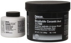 Devcon - 2 Lb Pail Two Part Epoxy - 40 min Working Time, 2,000 psi Shear Strength - Benchmark Tooling