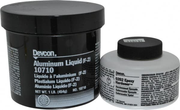 Devcon - 1 Lb Pail Two Part Epoxy - 75 min Working Time, 2,700 psi Shear Strength - Benchmark Tooling