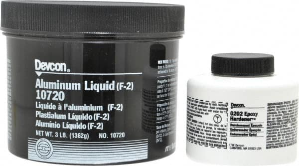 Devcon - 3 Lb Pail Two Part Epoxy - 75 min Working Time, 2,700 psi Shear Strength - Benchmark Tooling