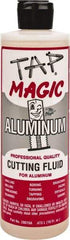 Tap Magic - Tap Magic Aluminum, 1 Pt Bottle Cutting & Tapping Fluid - Semisynthetic, For Boring, Broaching, Drilling, Engraving, Facing, Milling, Reaming, Sawing, Threading, Turning - Benchmark Tooling