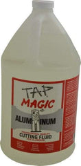 Tap Magic - Tap Magic Aluminum, 1 Gal Bottle Cutting & Tapping Fluid - Semisynthetic, For Boring, Broaching, Drilling, Engraving, Facing, Milling, Reaming, Sawing, Threading, Turning - Benchmark Tooling