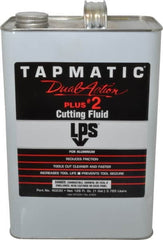 LPS - Tapmatic Plus #2, 1 Gal Bottle Cutting & Tapping Fluid - Synthetic, For Boring, Broaching, Drawing, Drilling, Engraving, Facing, Finishing, Grinding, Milling, Reaming, Sawing, Stamping, Tapping, Threading, Turning - Benchmark Tooling