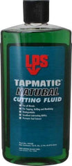 LPS - Tapmatic Natural, 16 oz Bottle Cutting & Tapping Fluid - Straight Oil, For Boring, Broaching, Drilling, Engraving, Facing, Milling, Reaming, Sawing, Tapping, Threading, Turning - Benchmark Tooling