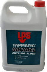 LPS - Tapmatic Natural, 1 Gal Bottle Cutting & Tapping Fluid - Straight Oil, For Boring, Broaching, Drilling, Engraving, Facing, Milling, Reaming, Sawing, Tapping, Threading, Turning - Benchmark Tooling