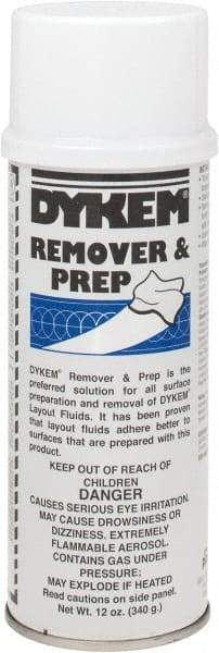 Dykem - Layout Fluid Remover and Thinner - 16 Ounce Aerosol Can - Benchmark Tooling