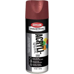 Krylon - 16 oz Ruddy Brown Primer - 15 to 20 Sq Ft Coverage, Direct to Metal, Quick Drying, Interior/Exterior - Benchmark Tooling