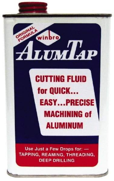 AlumTap - AlumTap, 1 Pt Can Cutting & Tapping Fluid - Synthetic, For Cleaning, Machining - Benchmark Tooling