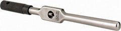 Starrett - 1/16 to 1/4" Tap Capacity, Straight Handle Tap Wrench - 6" Overall Length - Benchmark Tooling