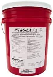 Monroe Fluid Technology - Astro-Saw A, 5 Gal Pail Sawing Fluid - Water Soluble - Benchmark Tooling