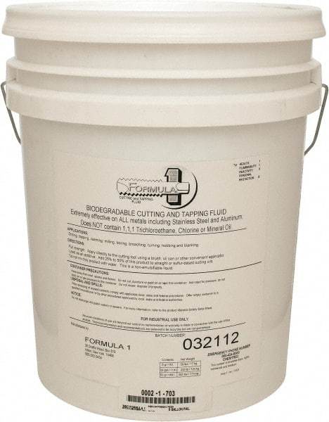 Monroe Fluid Technology - 5 Gal Pail Cutting & Tapping Fluid - Straight Oil - Benchmark Tooling