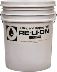 Made in USA - Re-Li-On, 5 Gal Pail Cutting & Tapping Fluid - Naphthenic Oil Based, For Machining, Turning - Benchmark Tooling