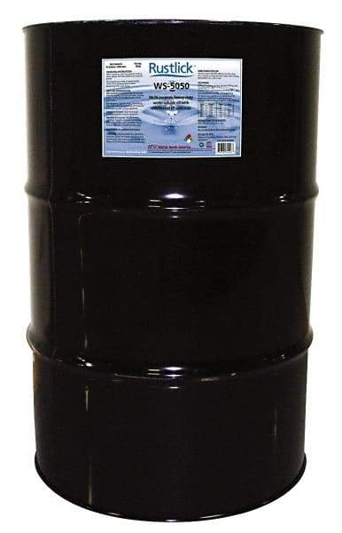 Rustlick - Rustlick WS-5050, 55 Gal Drum Cutting & Grinding Fluid - Water Soluble, For Broaching, CNC Machining, Drilling, Milling - Benchmark Tooling