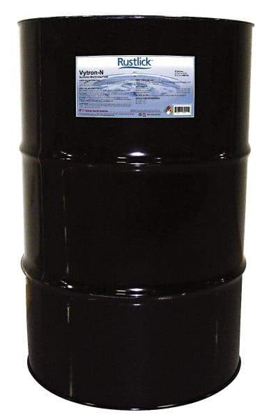 Rustlick - Rustlick Vytron-N, 55 Gal Drum Cutting & Grinding Fluid - Synthetic, For Drilling, Milling, Sawing, Tapping, Turning - Benchmark Tooling