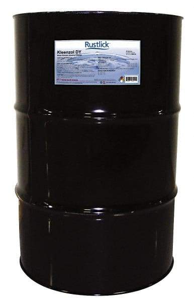 Rustlick - 55 Gal Drum Cleaner - Ferrous Metals, Nonferrous Metals, Sump and General Shop Cleaner - Benchmark Tooling