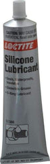 Loctite - 5.3 oz Tube Silicone Lubricant - Translucent, Food Grade - Benchmark Tooling