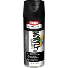 Krylon - 16 oz Charcoal Black Primer - 15 to 20 Sq Ft Coverage, Direct to Metal, Quick Drying, Interior/Exterior - Benchmark Tooling