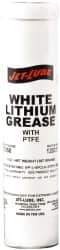 Jet-Lube - 14 oz Cartridge Lithium General Purpose Grease - White, 370°F Max Temp, NLGIG 2, - Benchmark Tooling