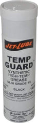 Jet-Lube - 14 oz Cartridge Graphite High Temperature Grease - Black, High/Low Temperature, 600°F Max Temp, NLGIG 1-1/2, - Benchmark Tooling