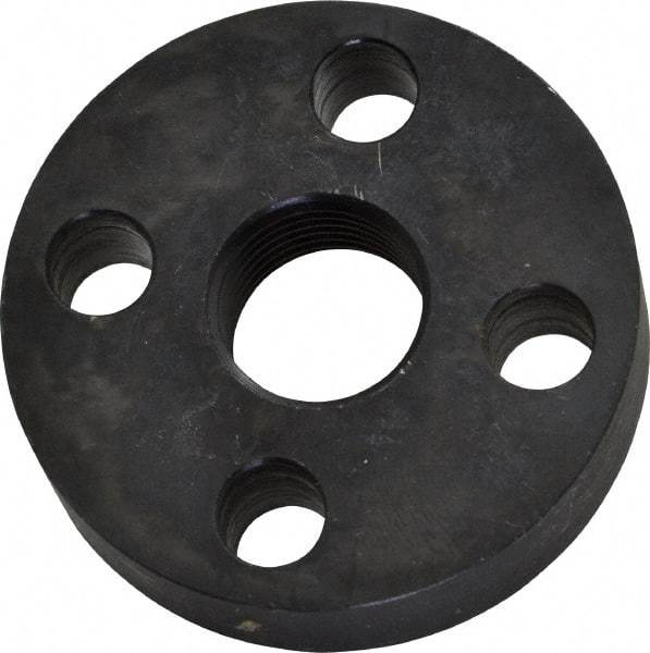 Nook Industries - 1.6" Flange OD x 0.41" Thickness Precision Acme Mounting Flange - For 3/8-4, 3/8-10 Bars, 4 Mounting Holes, Steel - Benchmark Tooling