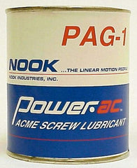 Nook Industries - 1 Lb Can Synthetic Extreme Pressure Grease - Tan, Extreme Pressure & High Temperature, 400°F Max Temp, NLGIG 2, - Benchmark Tooling