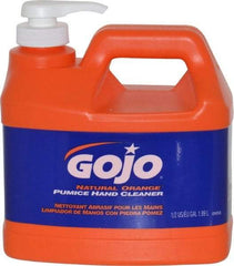 GOJO - 1/2 Gal Pump Bottle Liquid Hand Cleaner - General Duty, Orange Scent - Benchmark Tooling