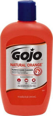 GOJO - 14 oz Squeeze Bottle Liquid Hand Cleaner - General Duty, Orange Scent, W/Pumice - Benchmark Tooling