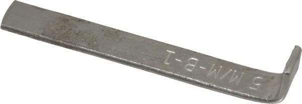 Dumont Minute Man - 1 Piece Style B-1 Broach Shim - 5mm Keyway Width, 0.05" Shim Thickness - Benchmark Tooling