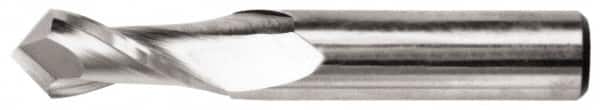 Melin Tool - 15/16" Diam, 1-31/32" LOC, 2 Flute, 90° Point Angle, Cobalt Drill Mill - Uncoated, 4-7/32" OAL, 3/4" Shank Diam - Benchmark Tooling