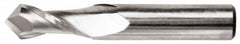 Melin Tool - 15/16" Diam, 1-31/32" LOC, 2 Flute, 90° Point Angle, Cobalt Drill Mill - Uncoated, 4-7/32" OAL, 3/4" Shank Diam - Benchmark Tooling