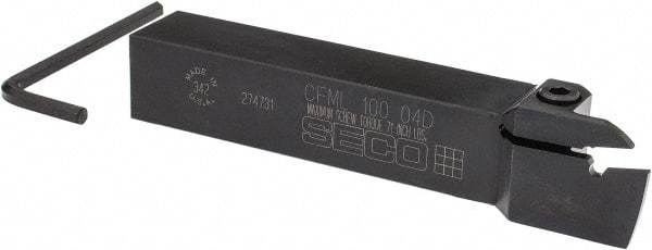 Seco - CFML, Left Hand Cut, 1" Shank Height x 1" Shank Width, Indexable Turning Toolholder - 6" OAL, LC..1604.. Insert Compatibility, Series Multi-Directional Turning (MDT) - Benchmark Tooling