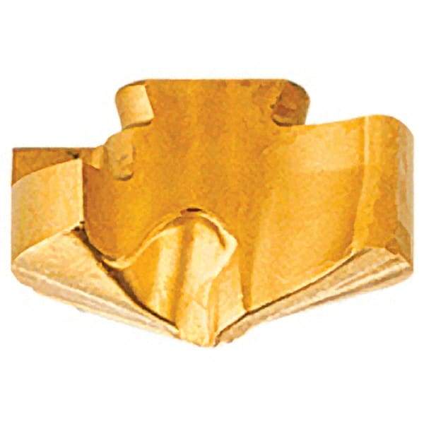 Iscar - Series IDI-SG, 0.776" Diam Grade IC908 140° Replaceable Drill Tip - Carbide, TiAlN Finish - Benchmark Tooling