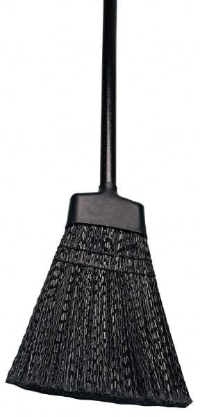 Ability One - 56" OAL Polypropylene Bristle Corn Broom - Plastic-Coated Metal Handle - Benchmark Tooling