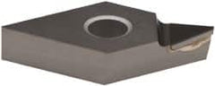 Sumitomo - NF-DNMX431 Grade DA2200 Polycrystalline Diamond (PCD) Turning Insert - Uncoated, 55° Diamond, 1/2" Inscr Circle, 3/16" Thick, 1/64" Corner Radius - Benchmark Tooling
