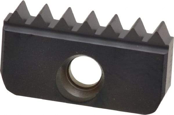 Carmex - 6 TPI, Internal Thread, UN Standard, 30I MT7 Grade Thread Mill Insert - Carbide, TiAlN Coating - Benchmark Tooling