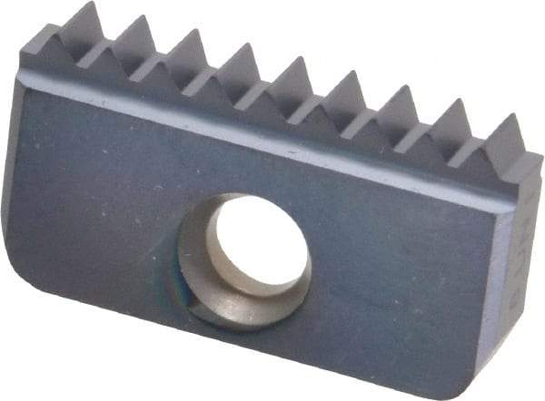 Carmex - 8 TPI, Internal Thread, UN Standard, 30I MT7 Grade Thread Mill Insert - Carbide, TiAlN Coating - Benchmark Tooling