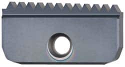 Carmex - 8 TPI, Internal/External Thread, NPT Standard, 40IE MT7 Grade Thread Mill Insert - Carbide, TiAlN Coating - Benchmark Tooling