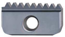 Carmex - 8 TPI, Internal/External Thread, NPT Standard, 30IE MT7 Grade Thread Mill Insert - Carbide, TiAlN Coating - Benchmark Tooling