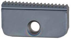 Carmex - 11.5 TPI, Internal/External Thread, NPT Standard, 40IE MT7 Grade Thread Mill Insert - Carbide, TiAlN Coating - Benchmark Tooling
