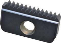 Carmex - 11.5 TPI, Internal/External Thread, NPTF Standard, 30IE MT7 Grade Thread Mill Insert - Carbide, TiAlN Coating - Benchmark Tooling